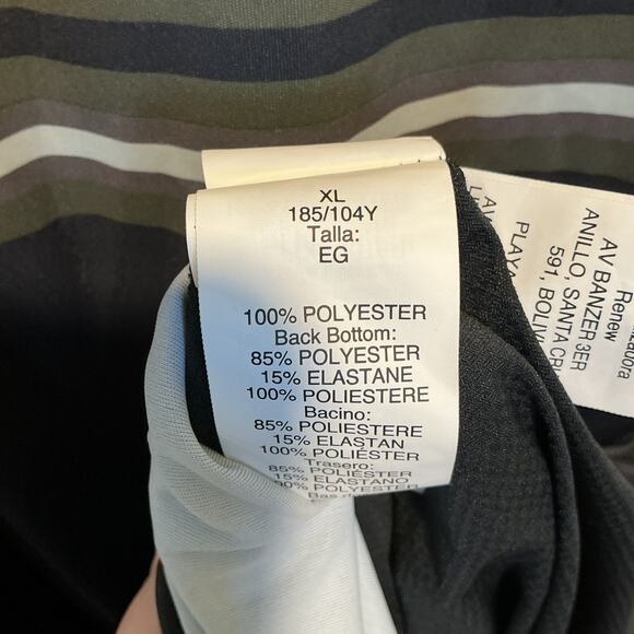 Oakley Hydrolix Polo Shirt Men’s XL Black Gray Striped Golf NWT - Picture 10 of 10